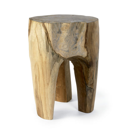 Teak Wood Stool - Design Vintage