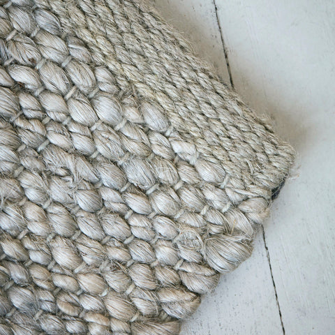 Hemp Mix Grey Rug