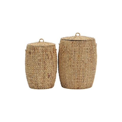 Water Hyacinth Laundry Baskets