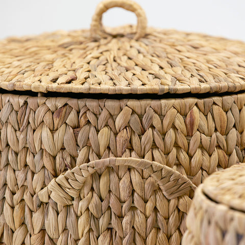 Water Hyacinth Laundry Baskets