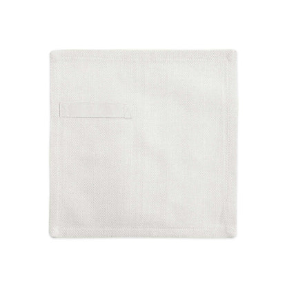 White Organic Cotton Napkins - Design Vintage