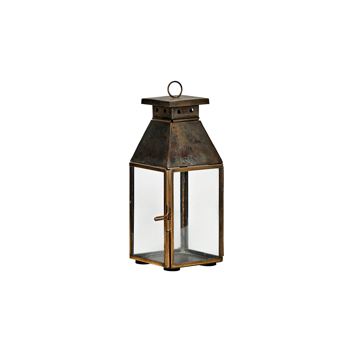 Antique Brass Lantern - Design Vintage