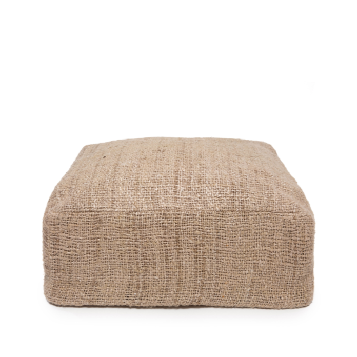 Asta Natural Pouf - Design Vintage