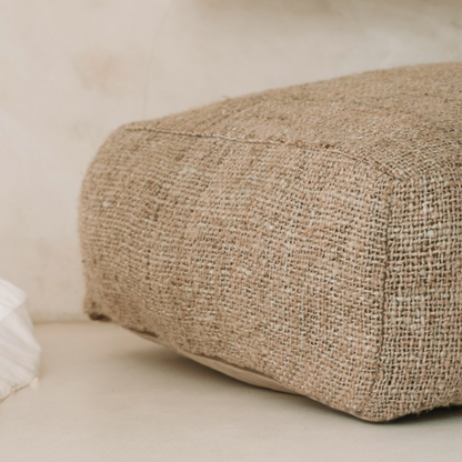 Asta Natural Pouf - Design Vintage