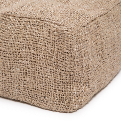 Asta Natural Pouf - Design Vintage