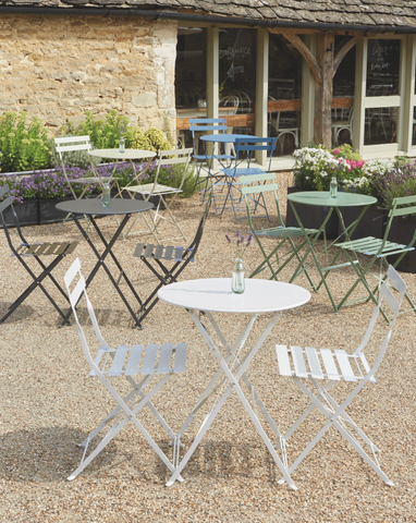 Blue Cafe Bistro Set