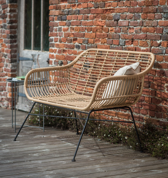 Boho top bench cushion