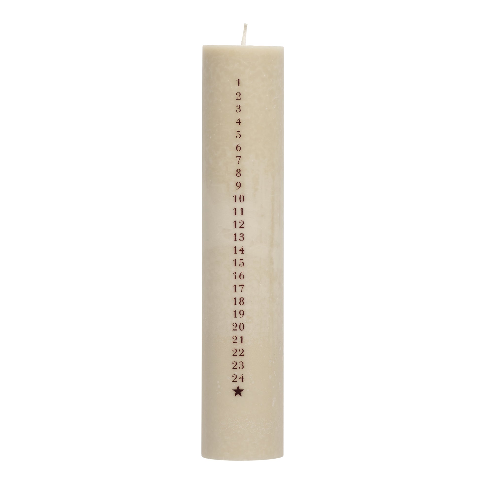 Christmas Calendar Candle - Design Vintage