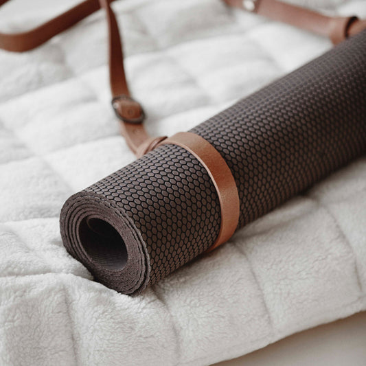 Chocolate Yoga Mat - Design Vintage