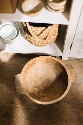 Medium Vintage Dough Bowl