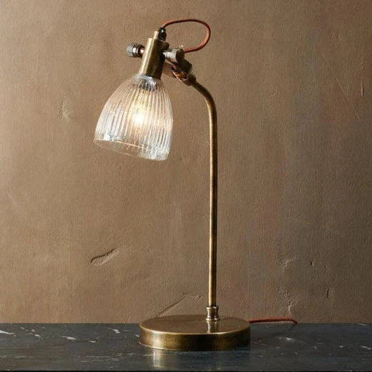 Ella Brass Table Lamp - Design Vintage