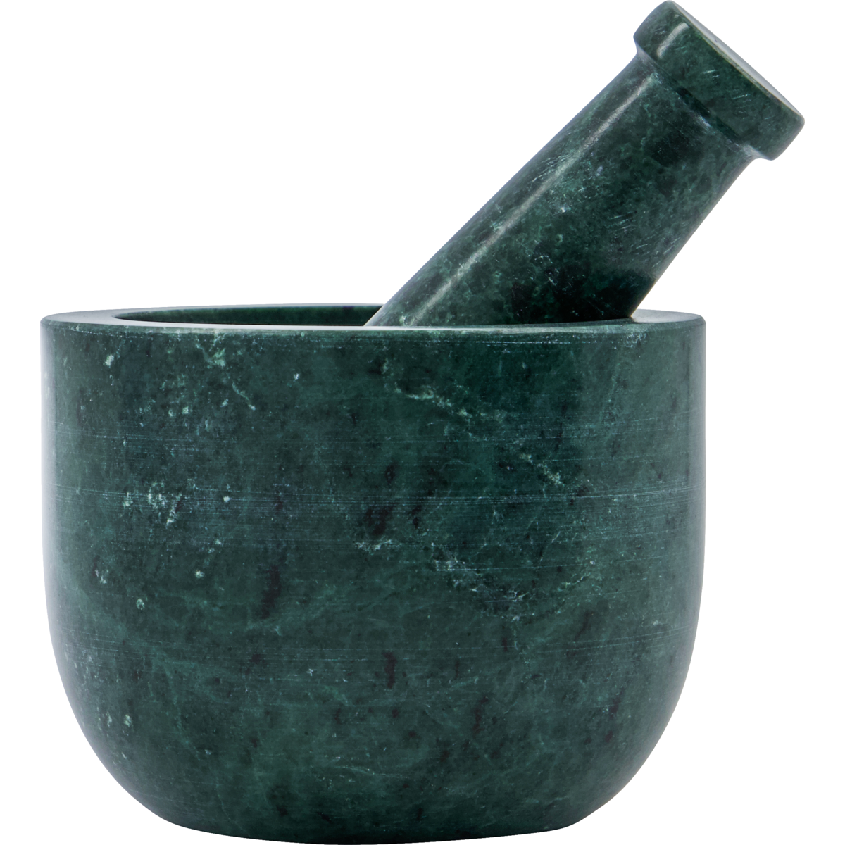 Green Marble Pestle and Mortar