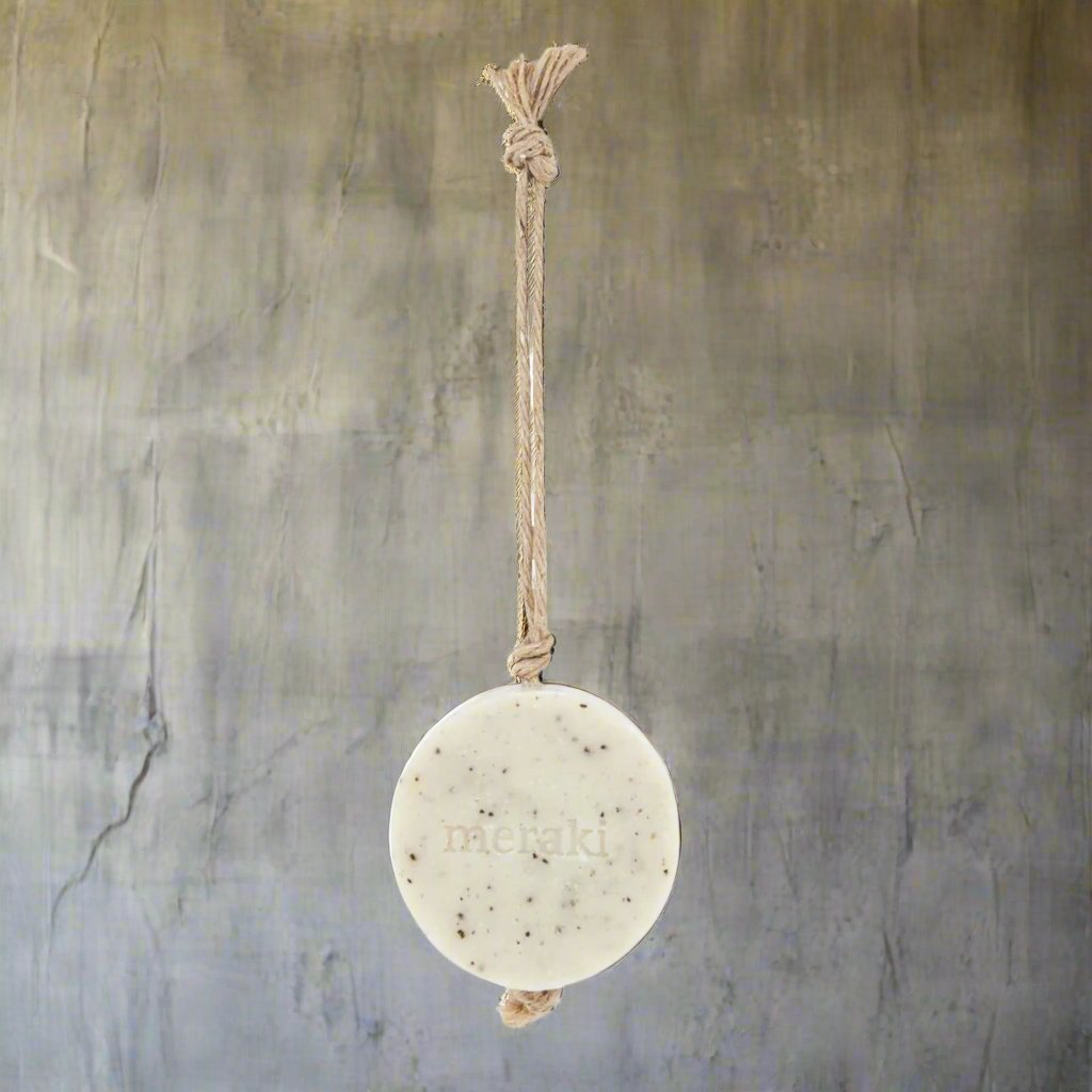 Meraki Hanging Sesame Soap - Design Vintage