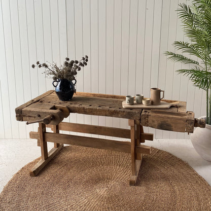 Vintage Work Bench 'Alba' - Design Vintage