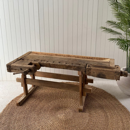 Vintage Work Bench 'Alba' - Design Vintage