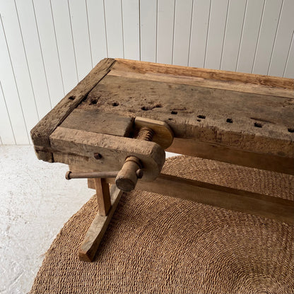 Vintage Work Bench 'Alba' - Design Vintage