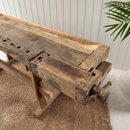 Vintage Work Bench 'Alba' - Design Vintage