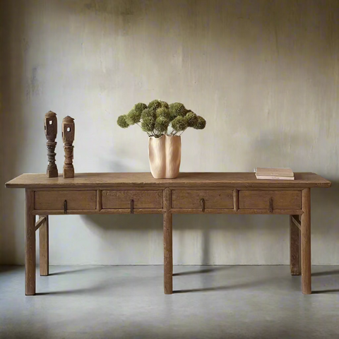 Vintage Elm Console 'Ebba'