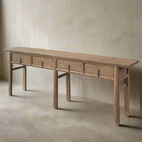 Vintage Elm Console 'Ebba'