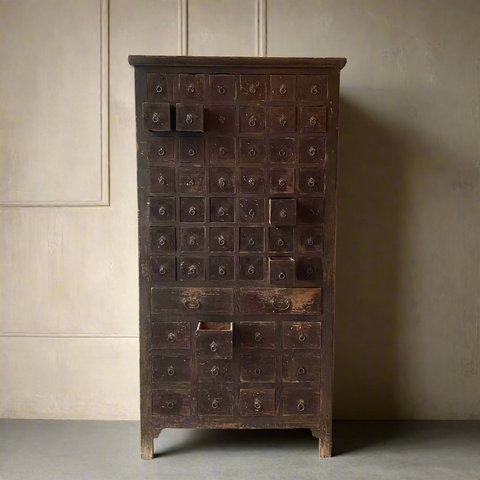 Vintage Apothecary Cabinet