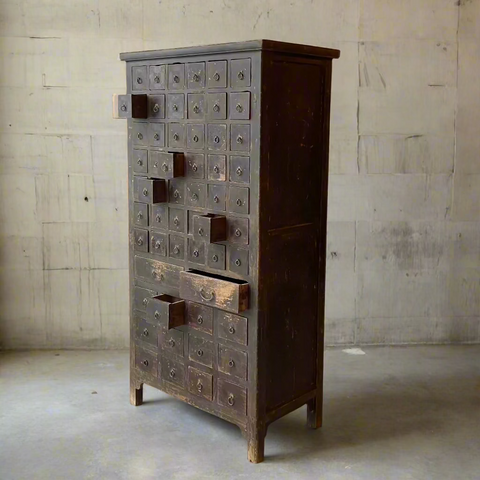 Vintage Apothecary Cabinet