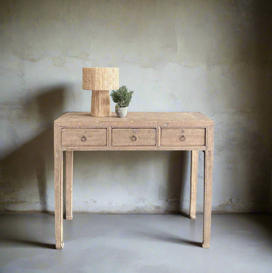 Vintage Elm Desk