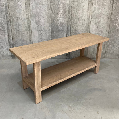 Vintage Elm Console Table 'Maia' - Design Vintage