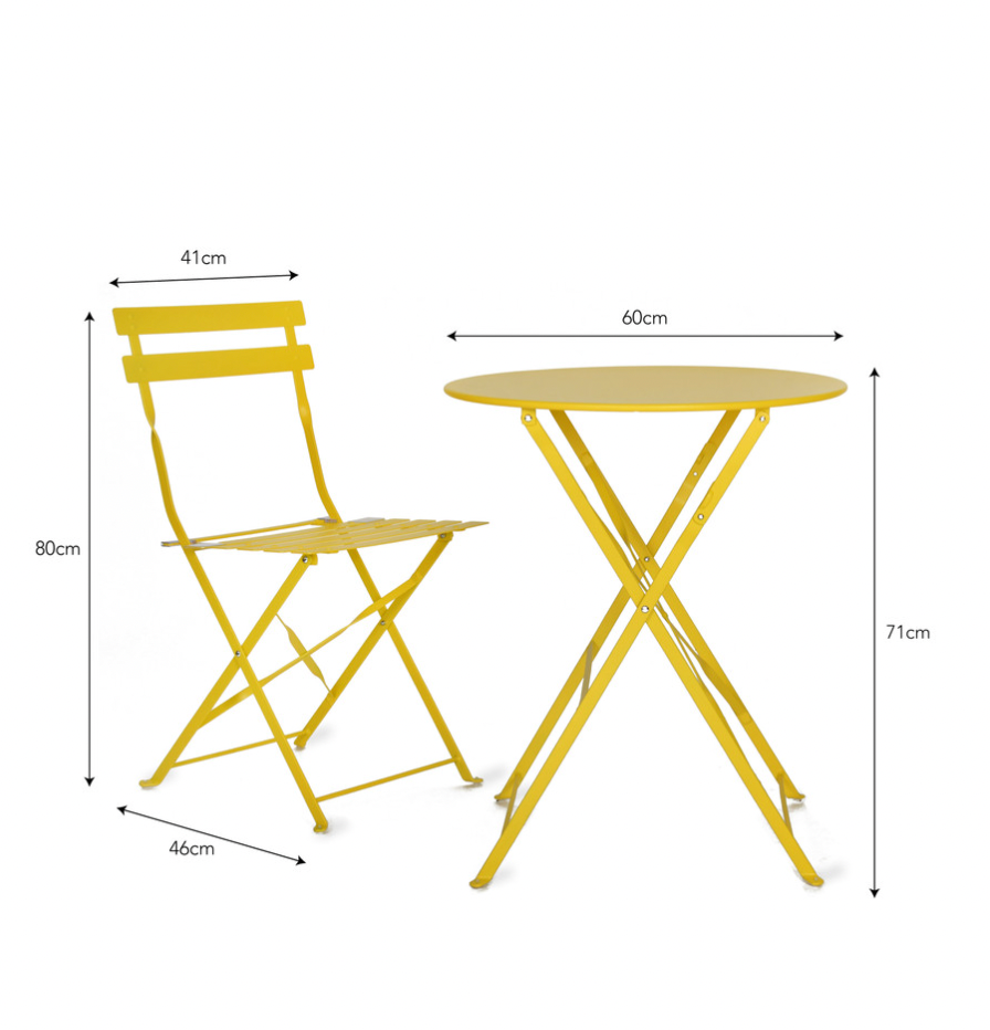 Lemon Cafe Bistro Set - Design Vintage