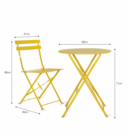 Lemon Cafe Bistro Set - Design Vintage