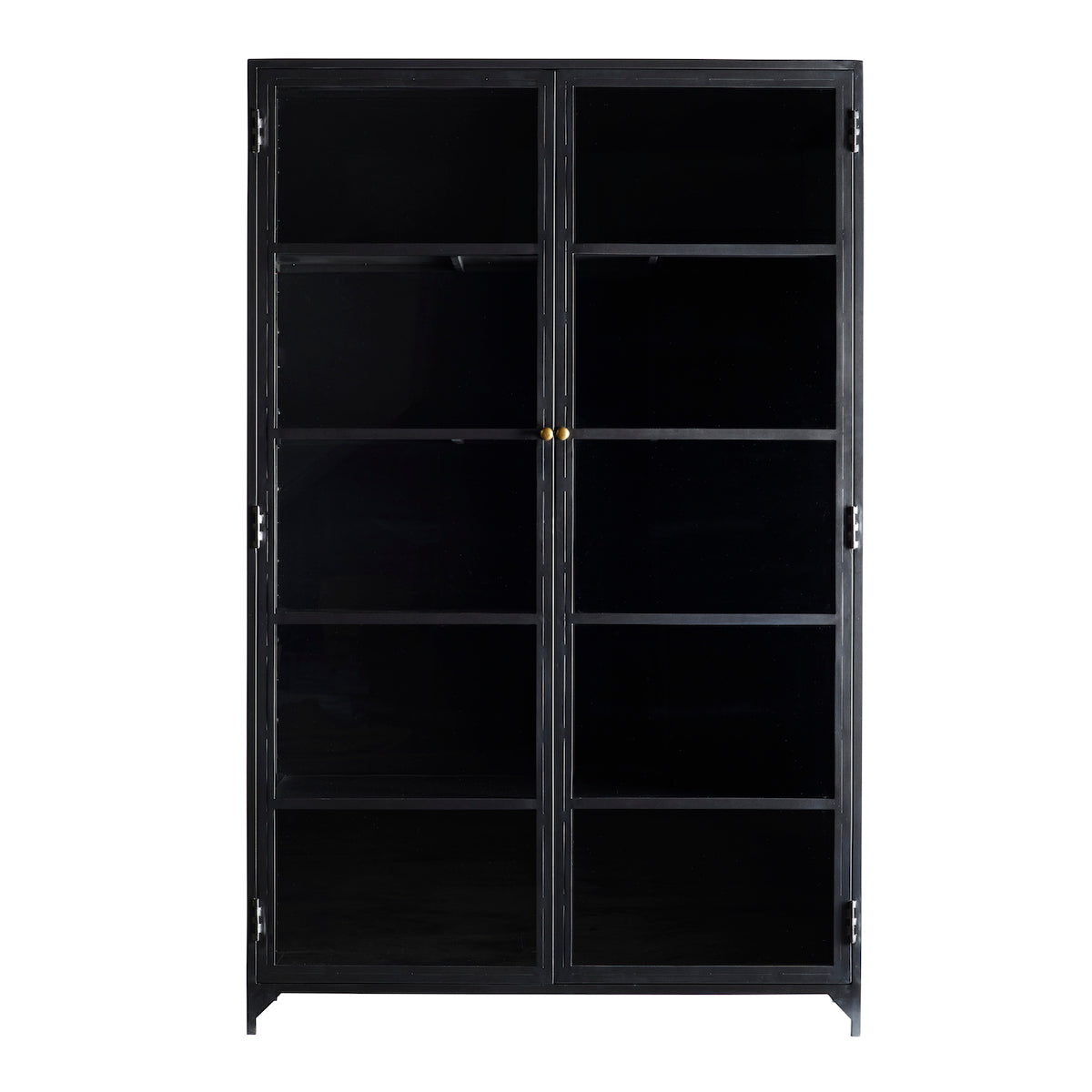 Black Iron Living Cabinet - Design Vintage