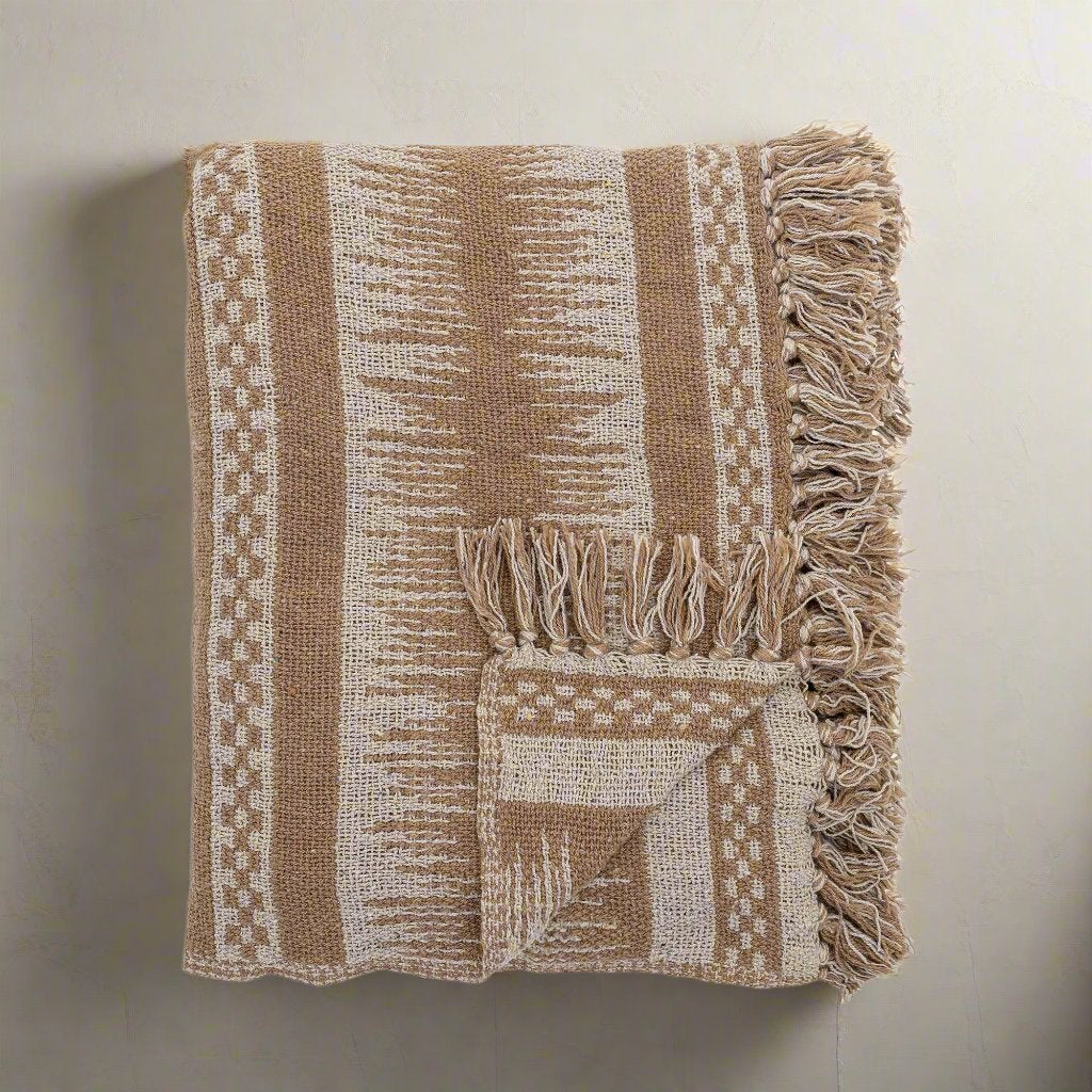 Mio Recycled Cotton Throw - Design Vintage