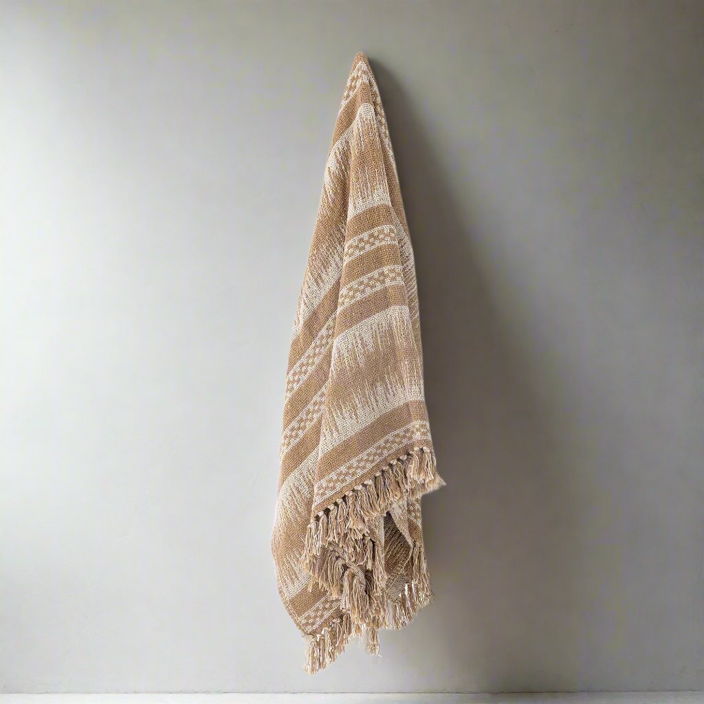 Mio Recycled Cotton Throw - Design Vintage