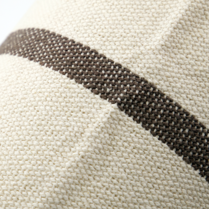 Mocha Stripe Cushion