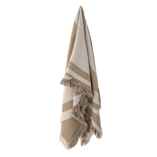 Oat Fringe Throw - Design Vintage