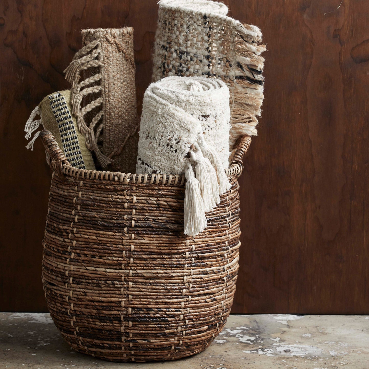 Sanne Woven Basket - Design Vintage