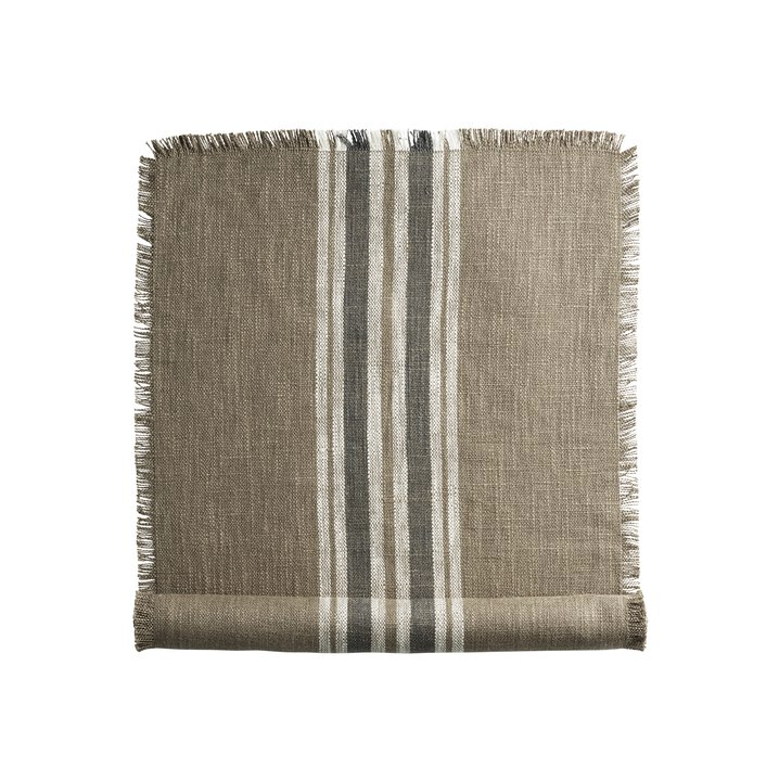 Folke Stripe Linen Runner - Design Vintage