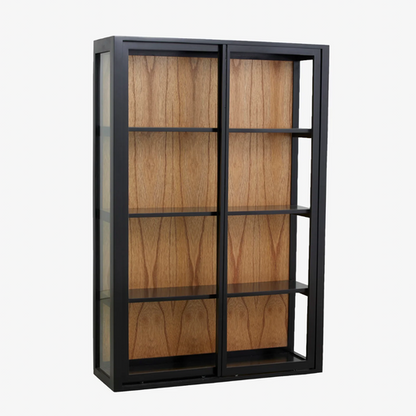 Sliding Door Wall Cabinet - Design Vintage