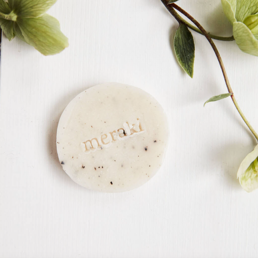 Meraki Round Sesame Soap - Design Vintage