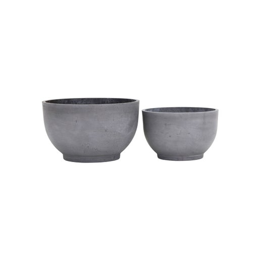 Wide Concrete Planters - Design Vintage