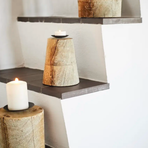 Set of Recycled Candle Holders