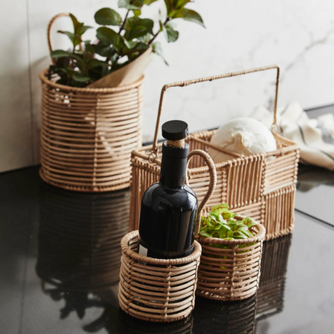 Rattan Condiment Basket