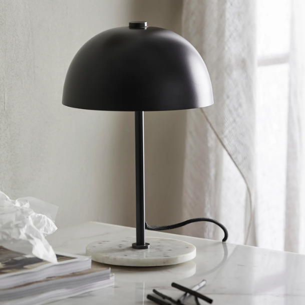 Marble Base Table Lamp - Design Vintage