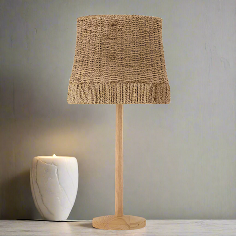 Rattan Table Lamp