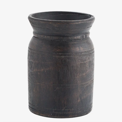 Reclaimed Wooden Jar