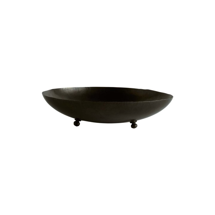 Oxidised Brass Dish - Design Vintage