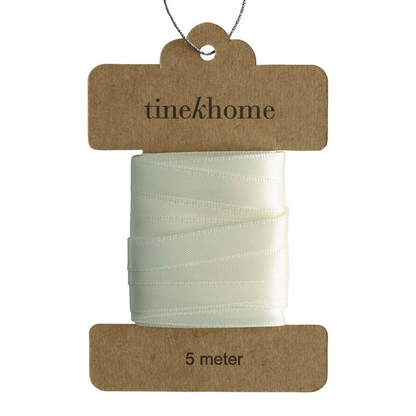 Ivory Satin Ribbons - Design Vintage