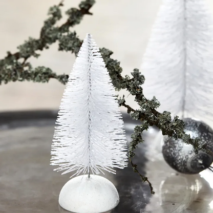 White Frost Tree Decoration - Design Vintage