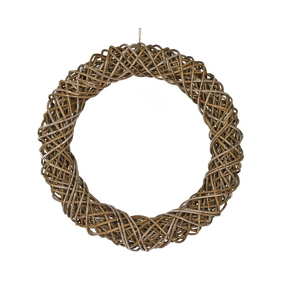 Rattan Door Wreath - Design Vintage