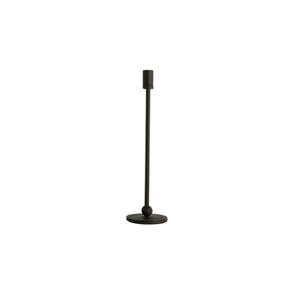 Black Iron Candlestick