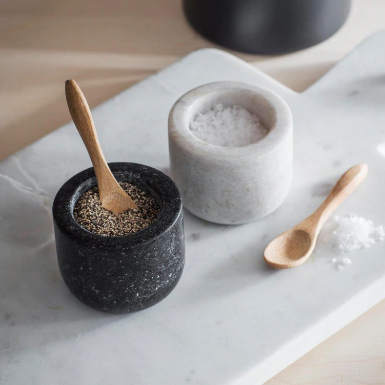 Marble Salt & Pepper Bowls